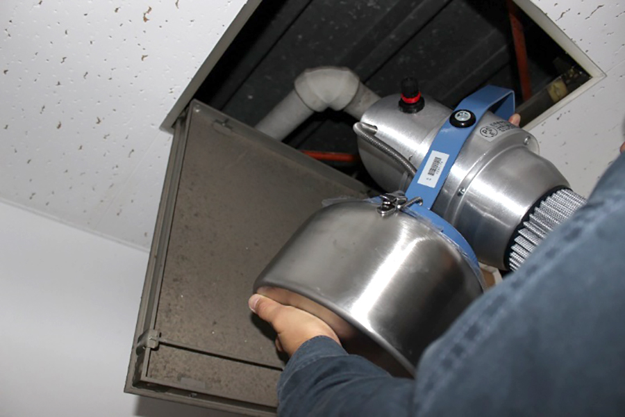 ULVでのイエダニ駆除と消毒