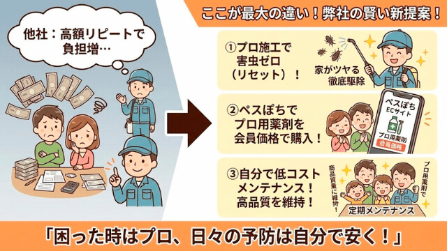 STEP 5：【新提案】プロ品質を維持する「セルフ防除」の推奨