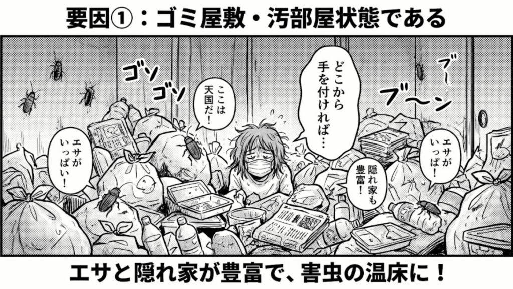 ゴミ屋敷状態は作業時間が倍増し料金が上がる