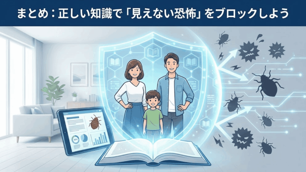 正しい知識でトコジラミの恐怖から身を守る