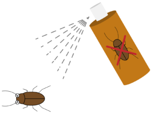 ゴキブリ殺虫剤駆除