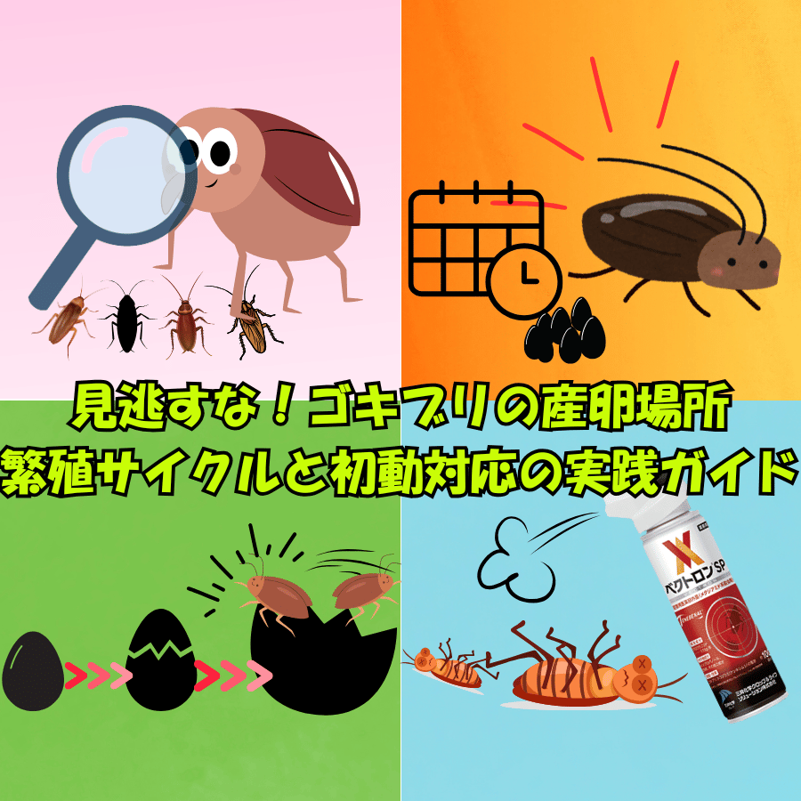 ゴキブリ 卵 見つけ たら