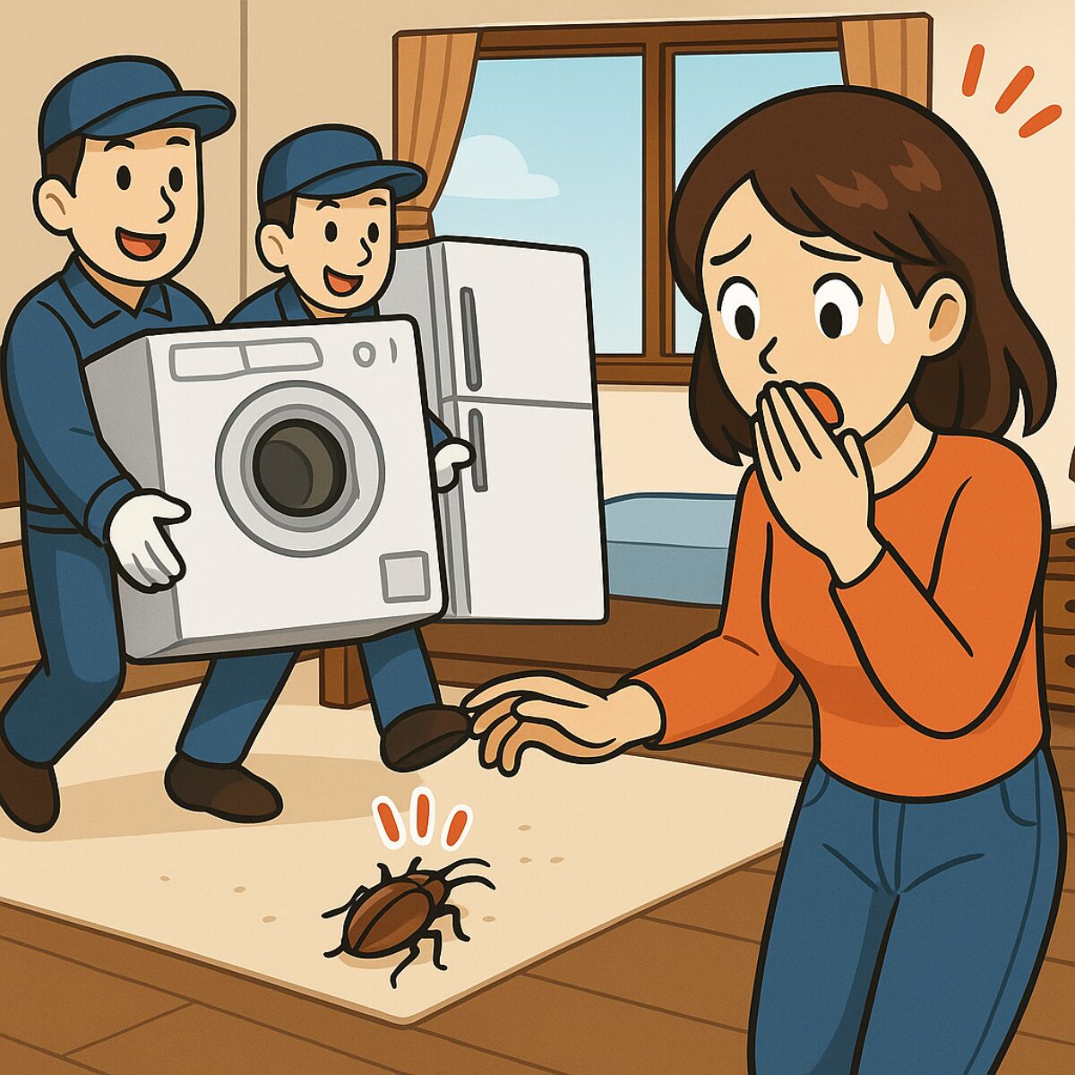 ゴキブリ　引越し　対策