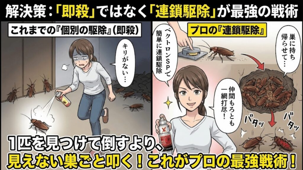 連鎖駆除のイメージ