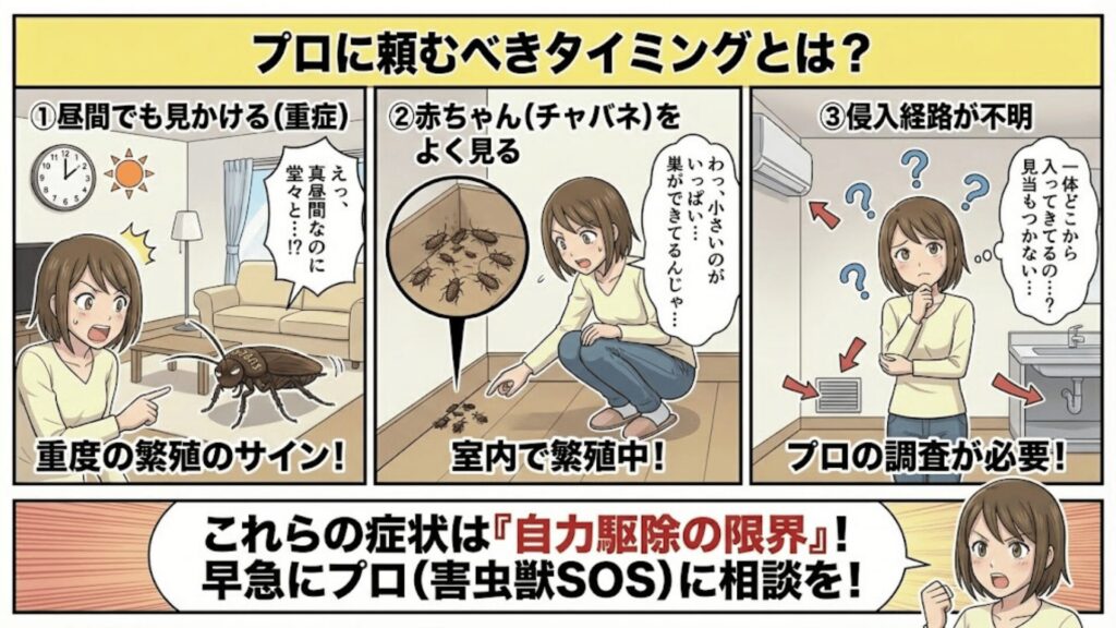 プロに頼むタイミング