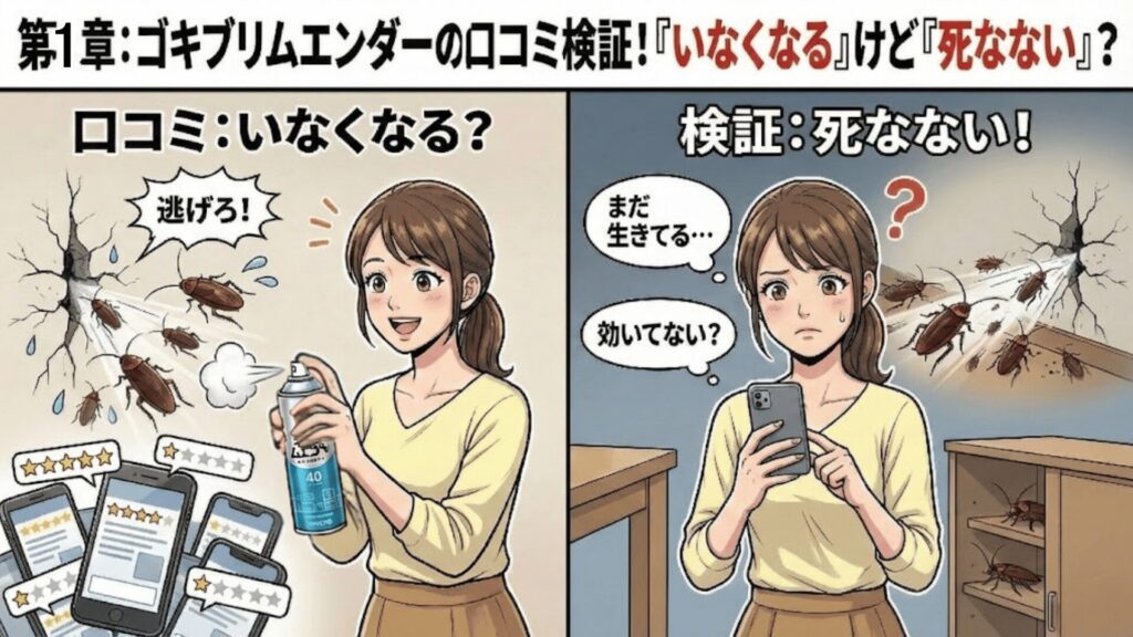 ゴキブリムエンダーの口コミ